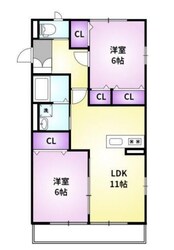 シティーメゾンの物件間取画像